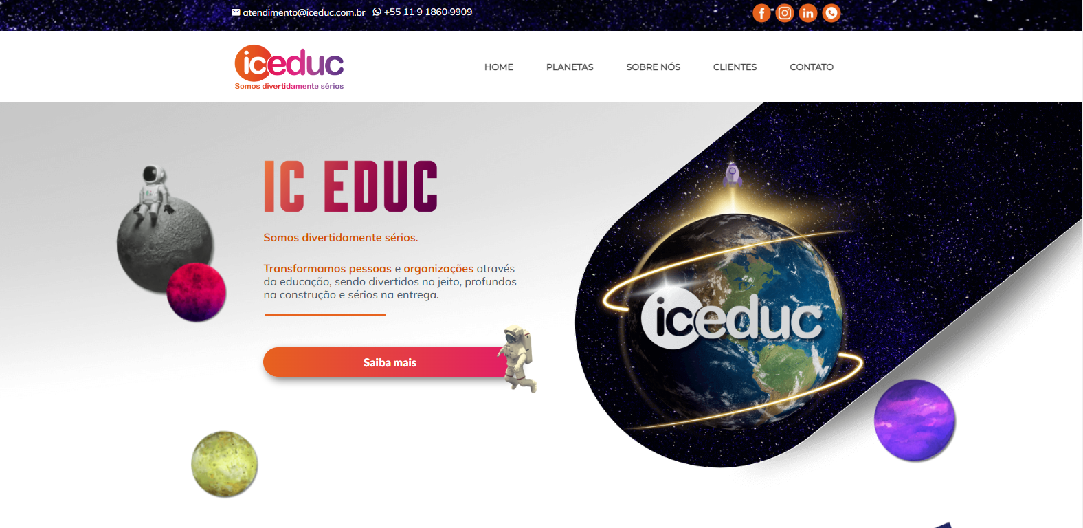 Ic Educ, Treinamentos, Palestras, Consultoria e Desenvolvimento Ltda